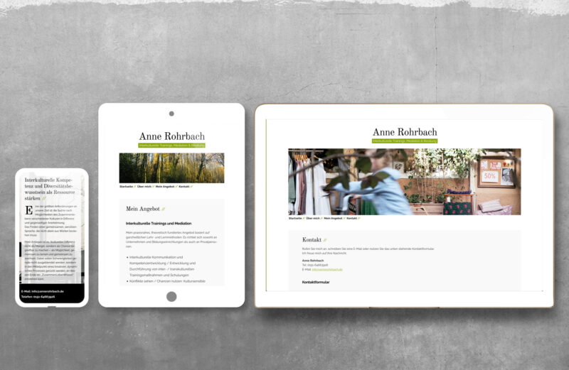 Webdesign Coaching und Mediation | Jana Wiescholek | Webdesignerin Bremen
